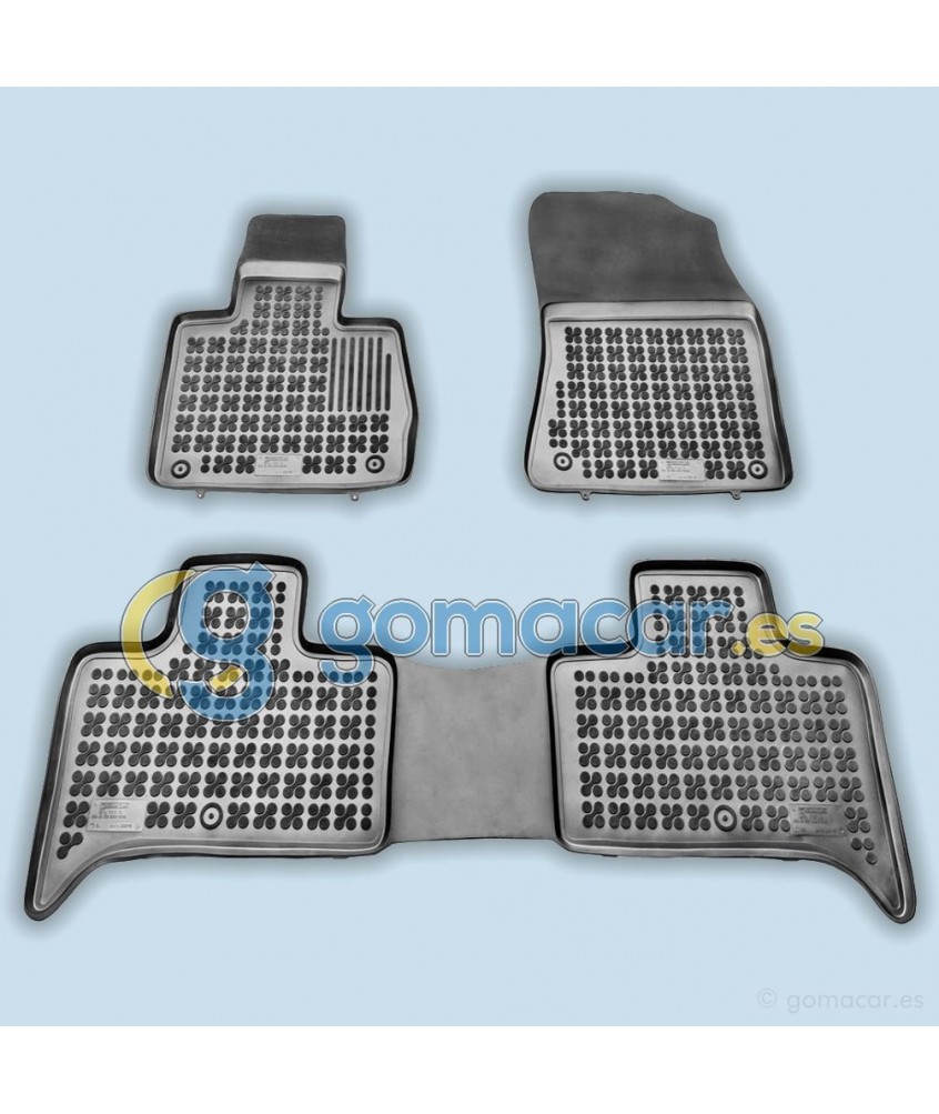 BMW X5 (E53) de 2000 a 2007 / Juego Alfombras de goma - AR0715