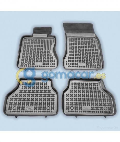 BMW 5 (E60, E61) de 2003 a 2010 / Juego Alfombras de goma - AR0703