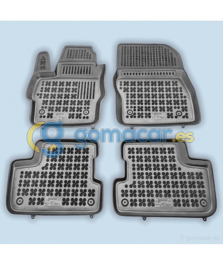 Mazda 3 (BK, BL) de 2003 a 2014 / Juego Alfombras de goma - AR0806