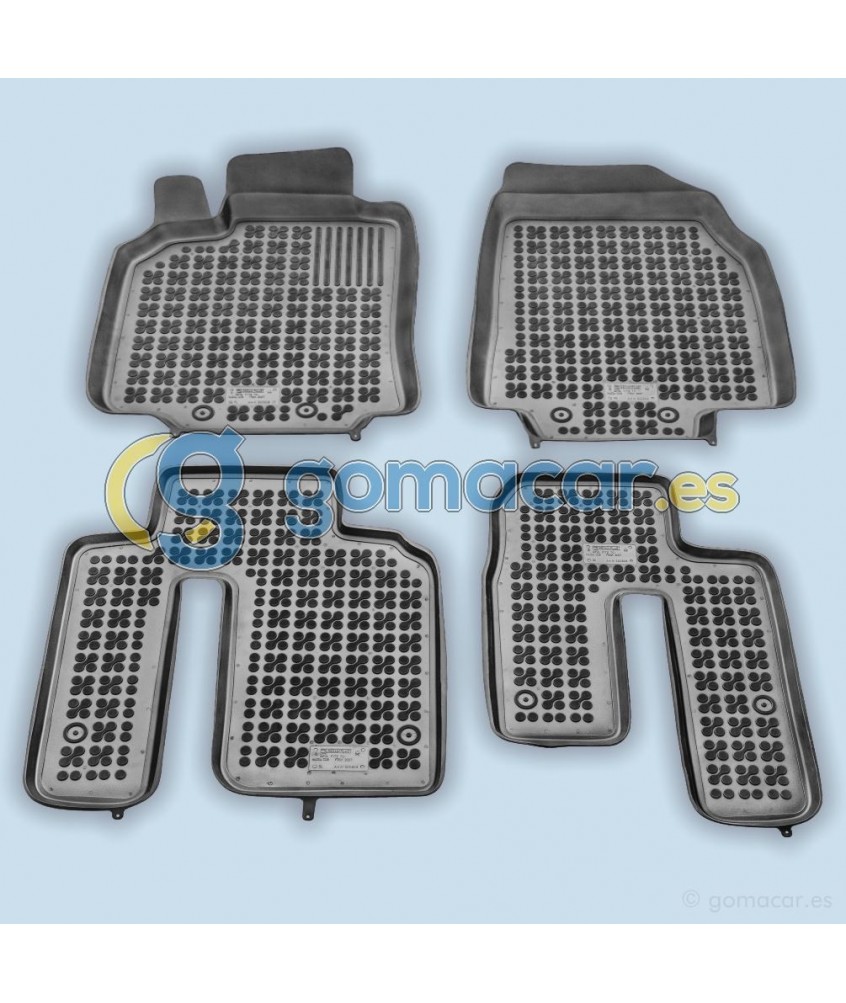Mazda CX9 (TB) desde 2007 - . / Juego Alfombras de goma - AR0809
