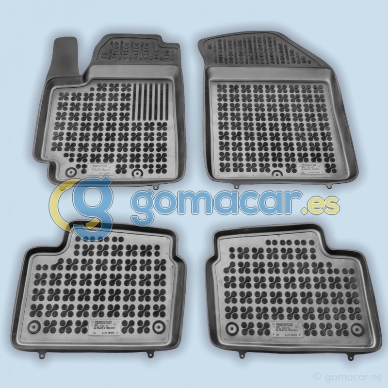 Kia PICANTO (TA) desde 2011 - . / Juego Alfombras de goma - AR1013