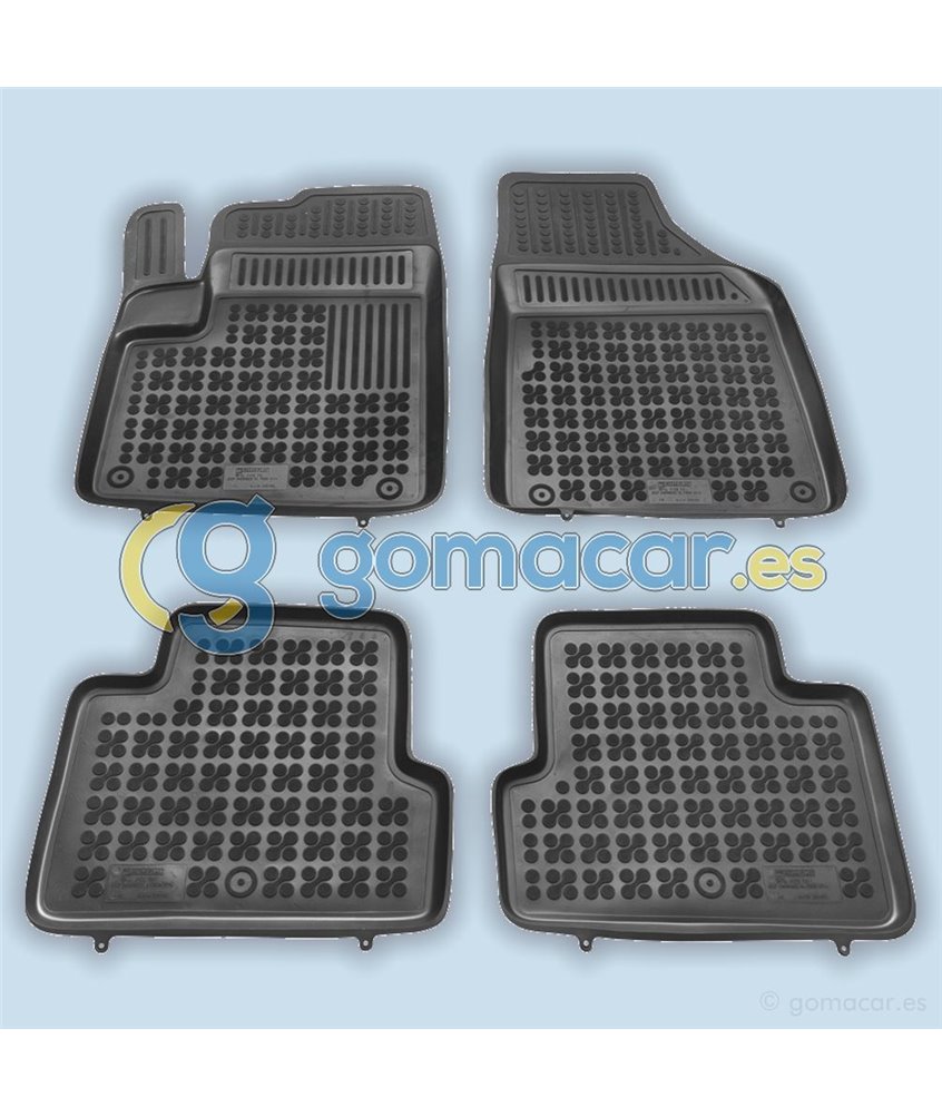 Jeep CHEROKEE (KL) desde 2013 - . / Juego Alfombras de goma - AR3106