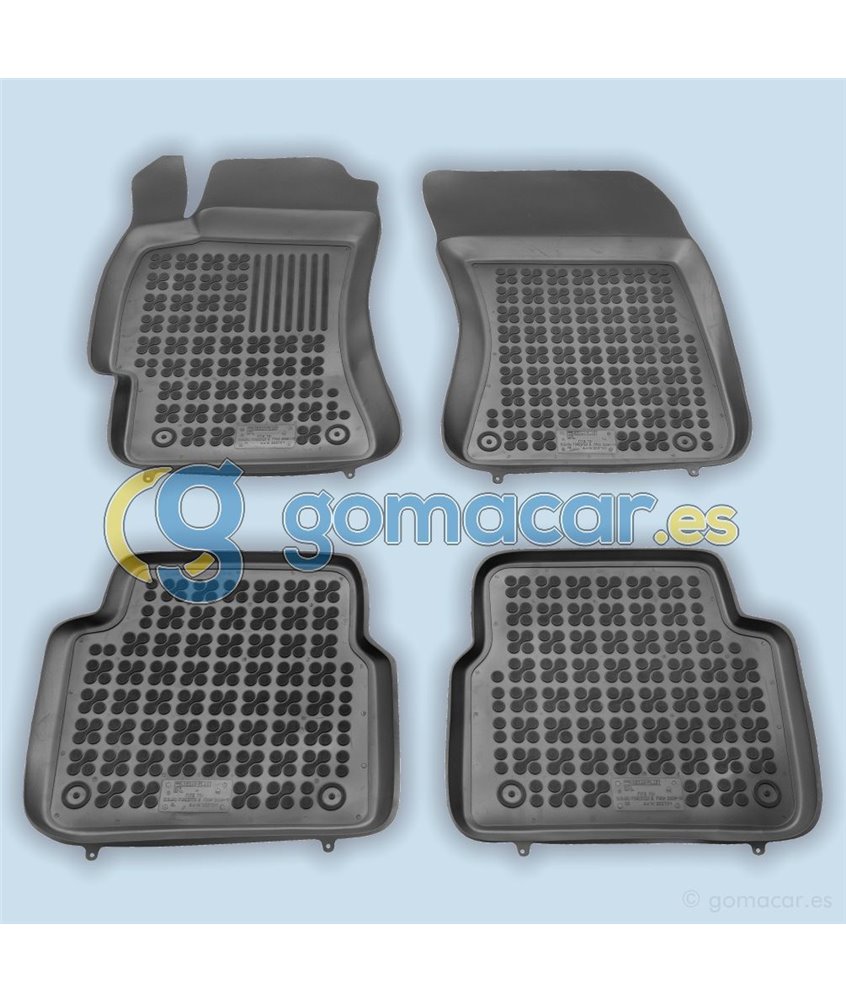 Subaru FORESTER (SH) de 2007 a 2013 / Juego Alfombras de goma - AR2701