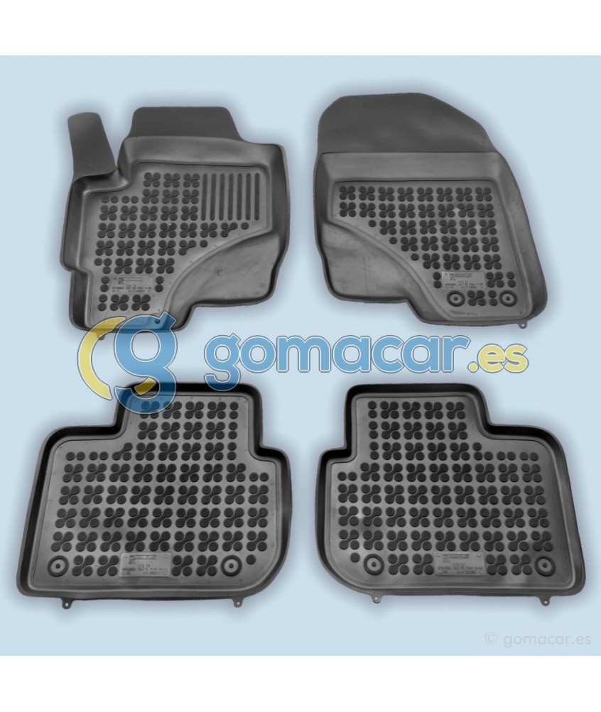 Mitsubishi COLT 5 puertas (Z2, Z3) de 2008 a 2012 / Juego Alfombras de goma - AR2301