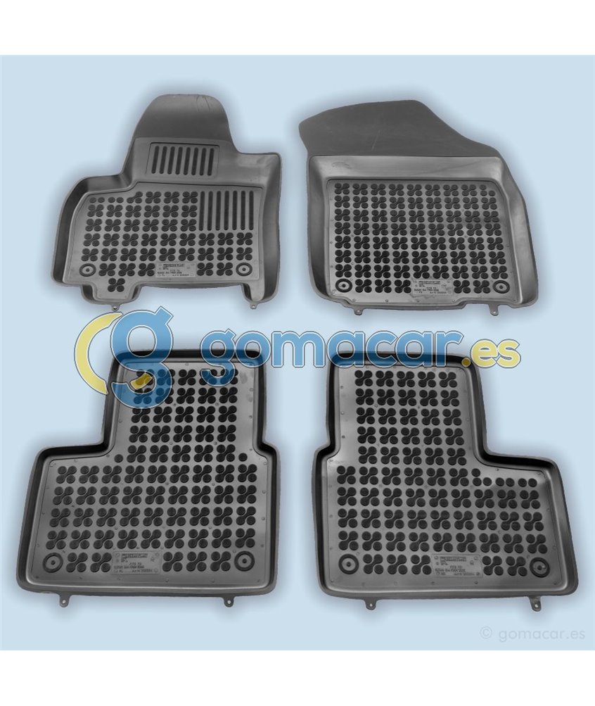 Suzuki SX4 (EY, GY) de 2006 a 2013 / Juego Alfombras de goma - AR2204