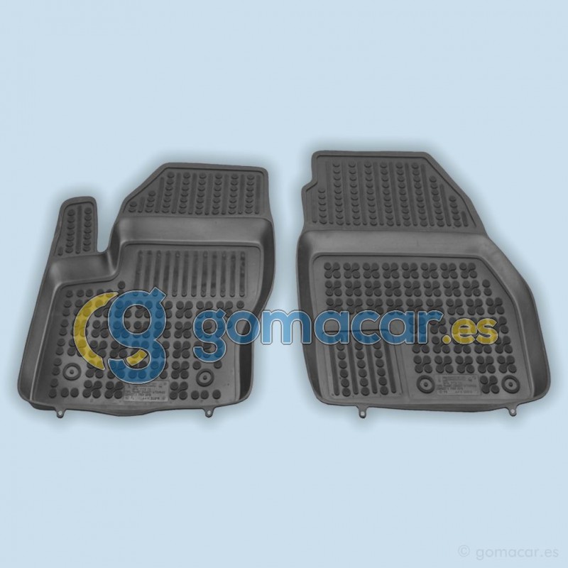 Ford TRANSIT CONNECT 2 plazas - Validas para 5 plazas desde 2013 - . / Juego Alfombras de goma - AR0619P