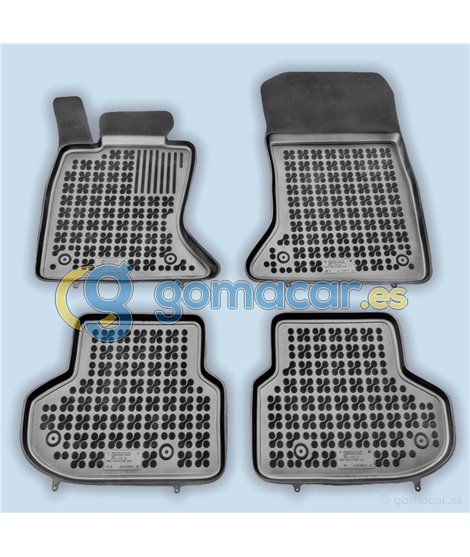 BMW 5 (F10, F11) desde 2013 - . / Juego Alfombras de goma - AR0717
