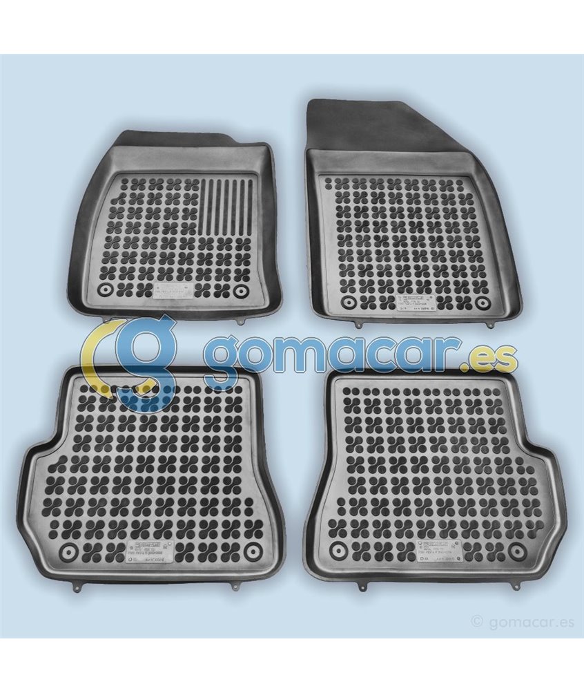 Ford FIESTA de 2002 a 2006 / Juego Alfombras de goma - AR0610