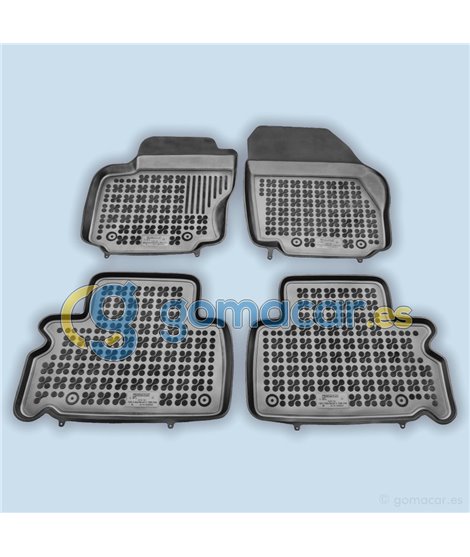 Ford GALAXY de 2006 a 2015 / Juego Alfombras de goma - AR0609