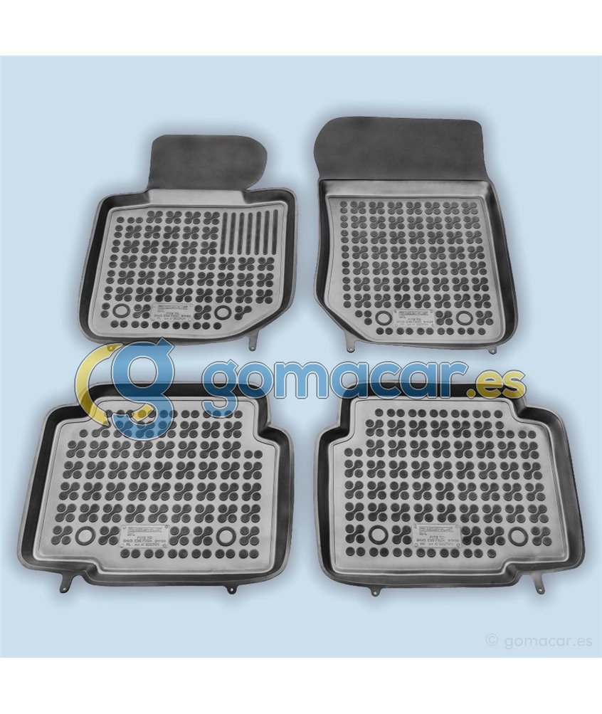 BMW 3 (E36) de 1991 a 1998 / Juego Alfombras de goma - AR0701