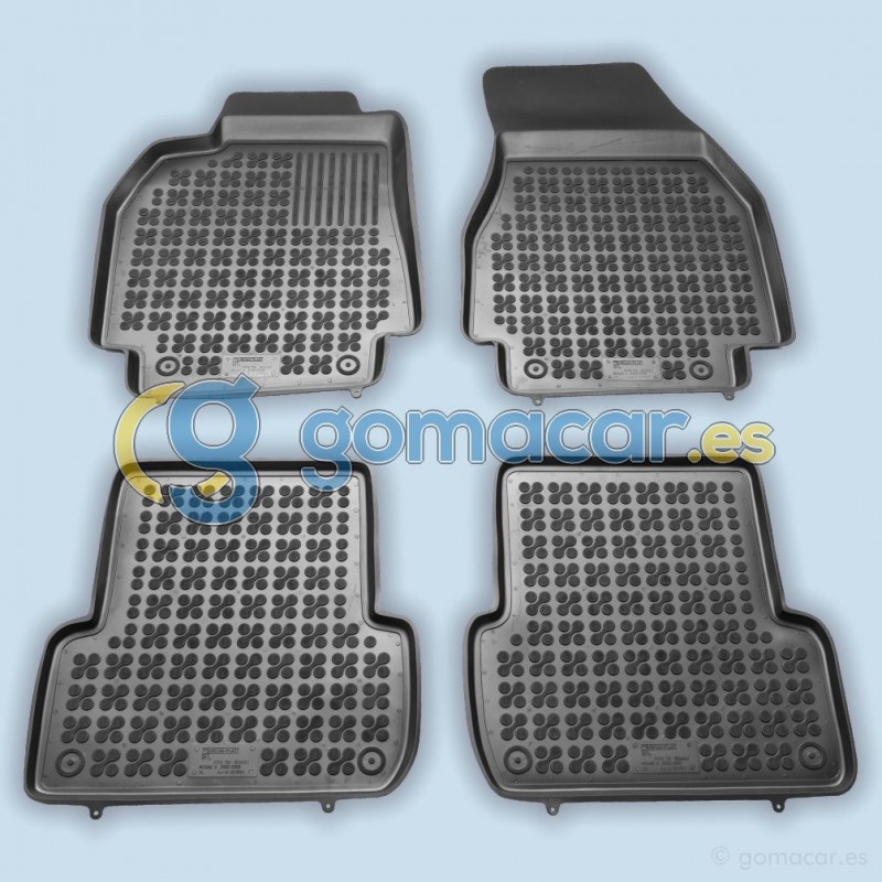 Renault MEGANE (BM0, BM1, CM0, CM1, KM0, KM1, LM0, LM1) de 2001 a 2009 / Juego Alfombras de goma - AR1901