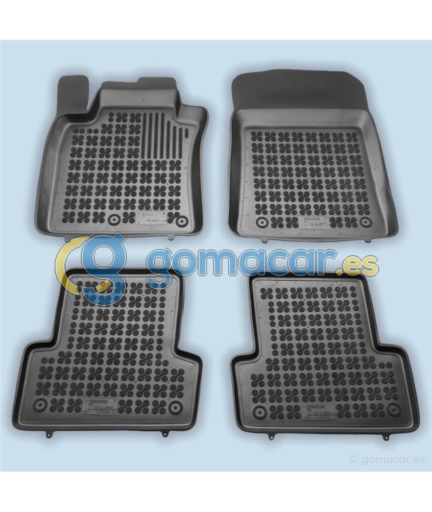 Renault MODUS (FP0, JP0) de 2004 a 2008 / Juego Alfombras de goma - AR1903