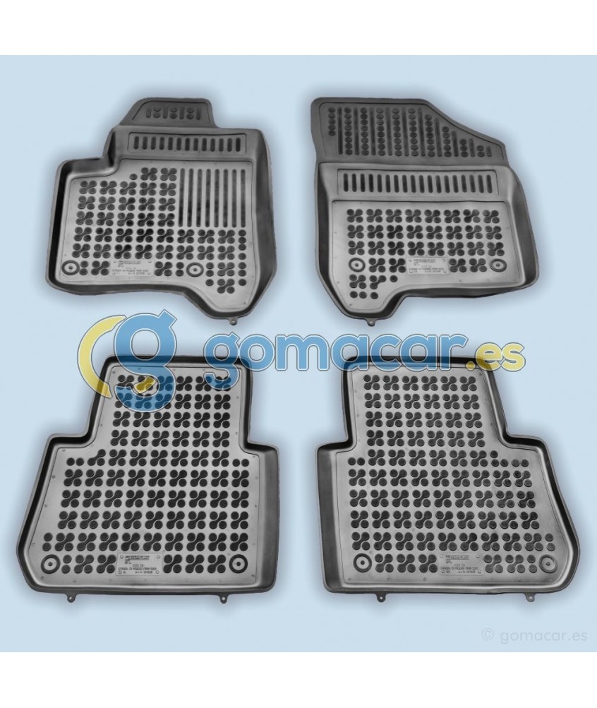 Citroen C3 PICASSO de 2009 a 2016 / Juego Alfombras de goma - AR1205