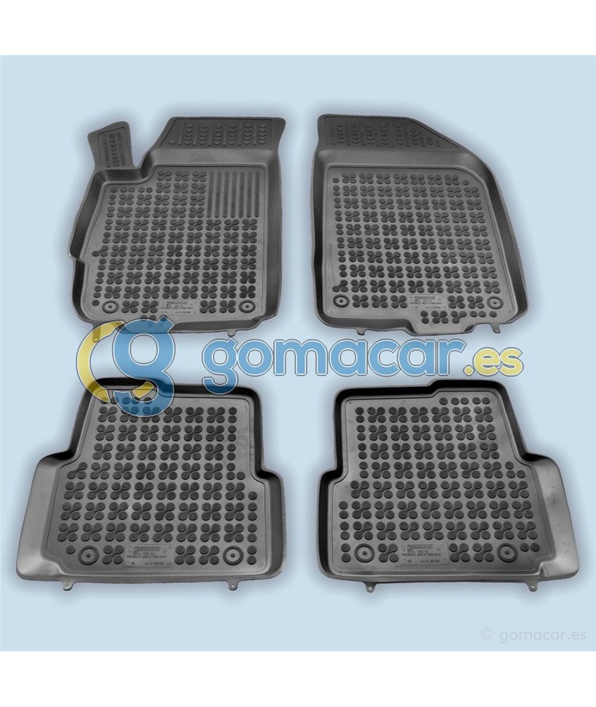 Chevrolet AVEO desde 2011 - . / Juego Alfombras de goma - AR2108