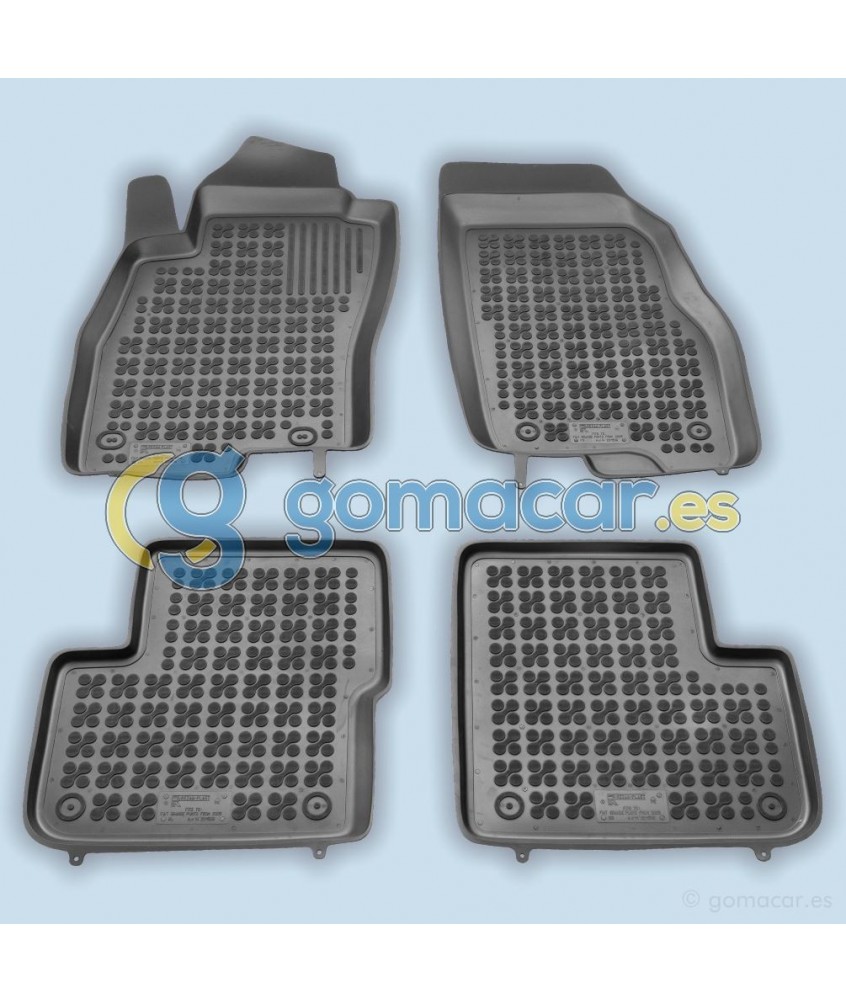 Fiat GRANDE PUNTO (199) de 2005 a 2018 / Juego Alfombras de goma - AR1506