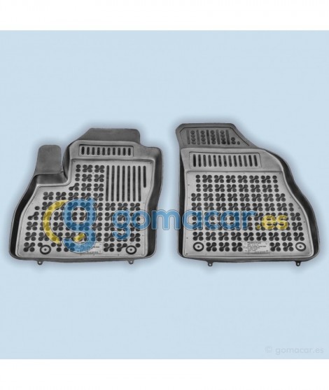 Fiat FIORINO CARGO delanteras (225_) desde 2007 - . / Juego Alfombras de goma - AR1209P