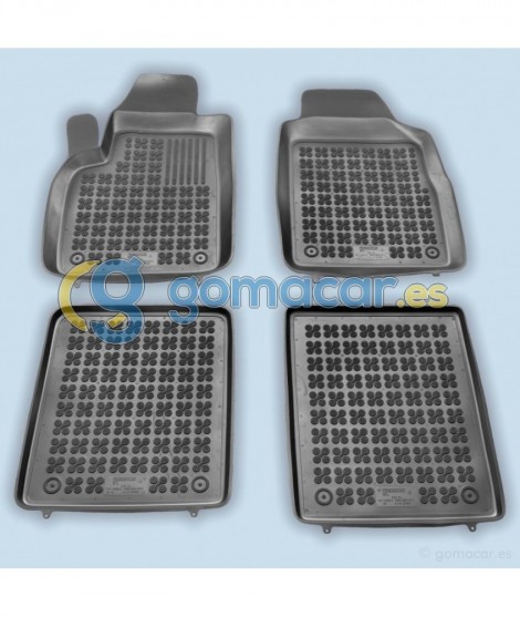 Fiat PANDA (169) de 2003 a 2012 / Juego Alfombras de goma - AR1502