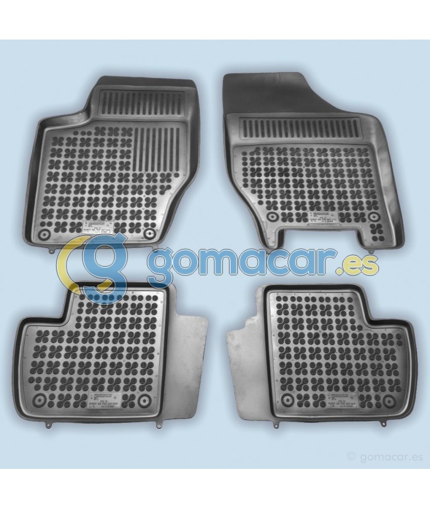 Peugeot 308 (4A, 4C, 4E, 4H) de 2007 a 2013 / Juego Alfombras de goma - AR1303