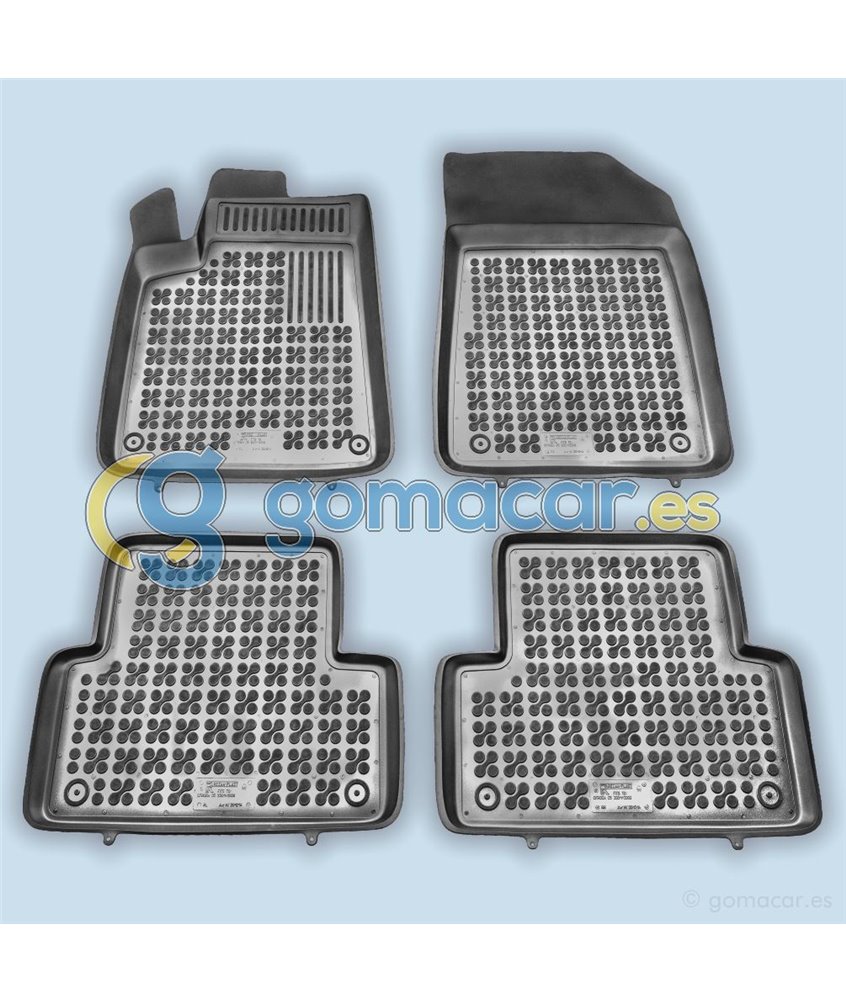 Citroen C5 de 2001 a 2008 / Juego Alfombras de goma - AR1214