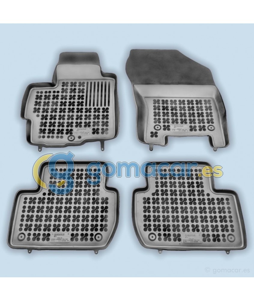 Citroen C-CROSSER - con extintor (EP_) de 2007 a 2012 / Juego Alfombras de goma - AR1208