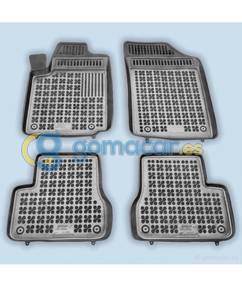 Citroen C3 - sin extintor de 2002 a 2009 / Juego Alfombras de goma - AR1217