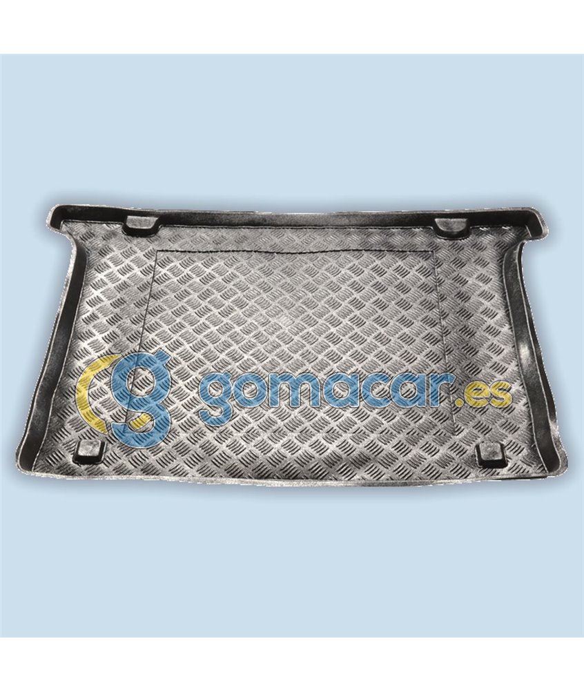 Cubeta de PVC para maletero de Fiat DOBLO 5 plazas, porton trasero, con opción de instalar estante (263) desde 2009 - . - MPR114