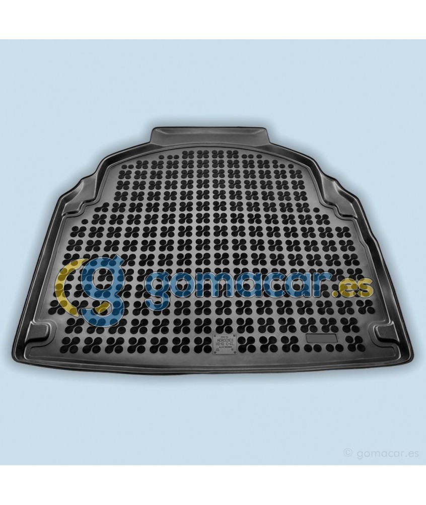 Cubeta de caucho para maletero de Mercedes E con  relleno plastico en parte posterior de asientos (W212) de 2009 a 2017 - MR0933