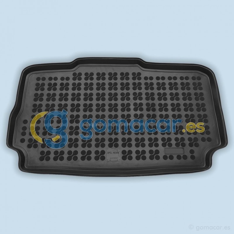 Cubeta de caucho para maletero de Opel MERIVA B - maletero parte baja (S10) de 2014 a 2017 - MR1147