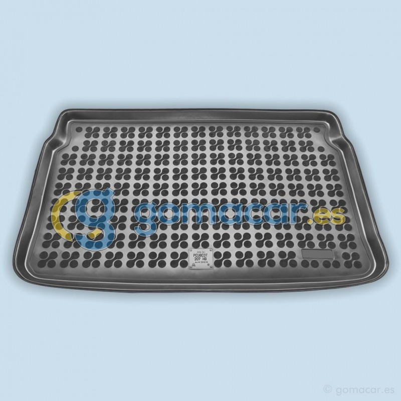 Cubeta de caucho para maletero de Peugeot 207 (WA, WC) de 2006 a 2013 - MR1218