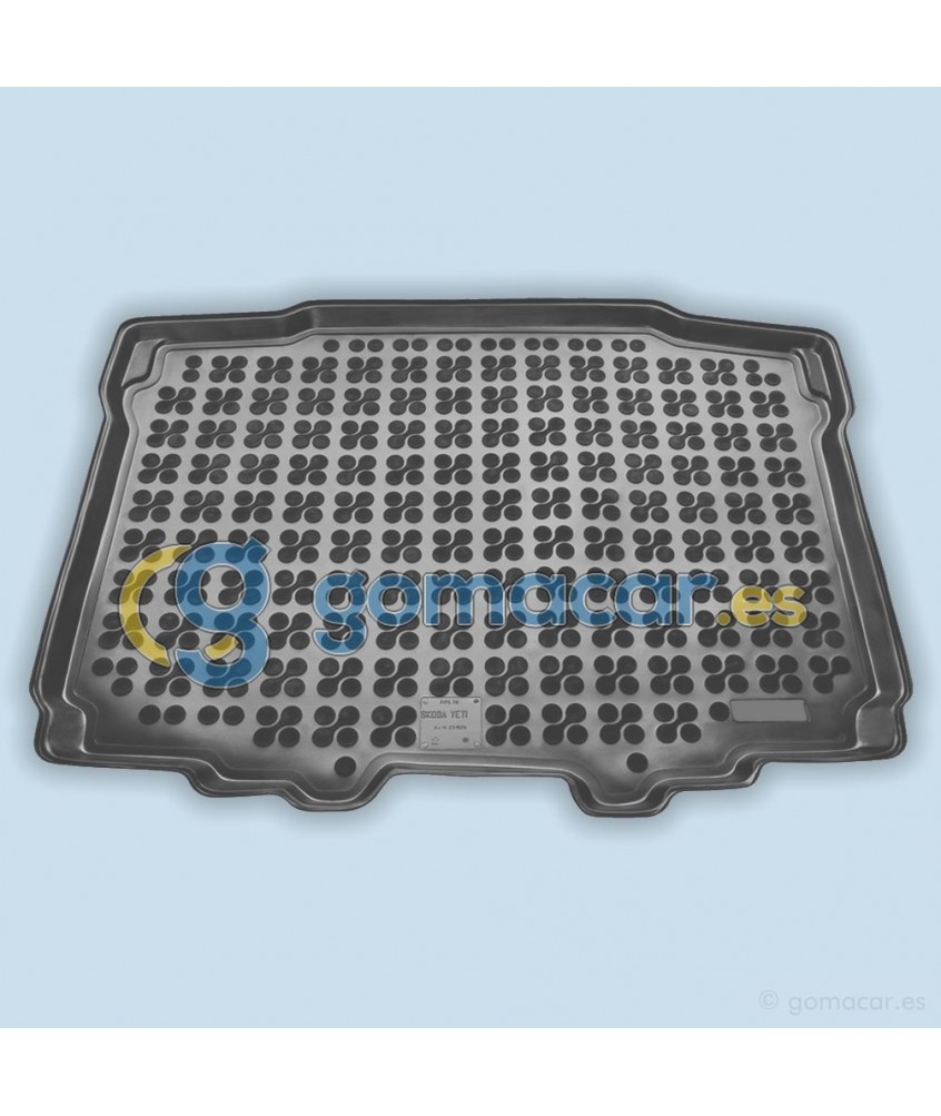 Cubeta de caucho para maletero de Skoda YETI - con set de herramientas (5L) de 2009 a 2018 - MR1524
