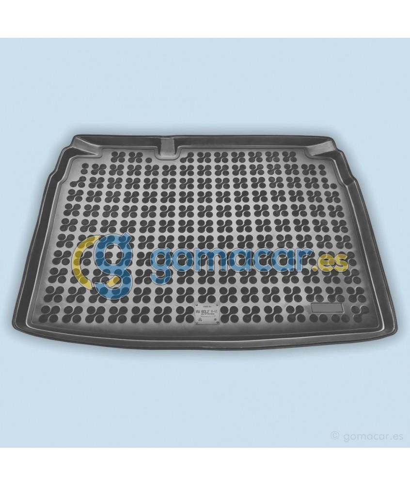 Cubeta de caucho para maletero de VW GOLF VI - con set de herramientas en maletero (5K1) de 2008 a 2013 - MR1820