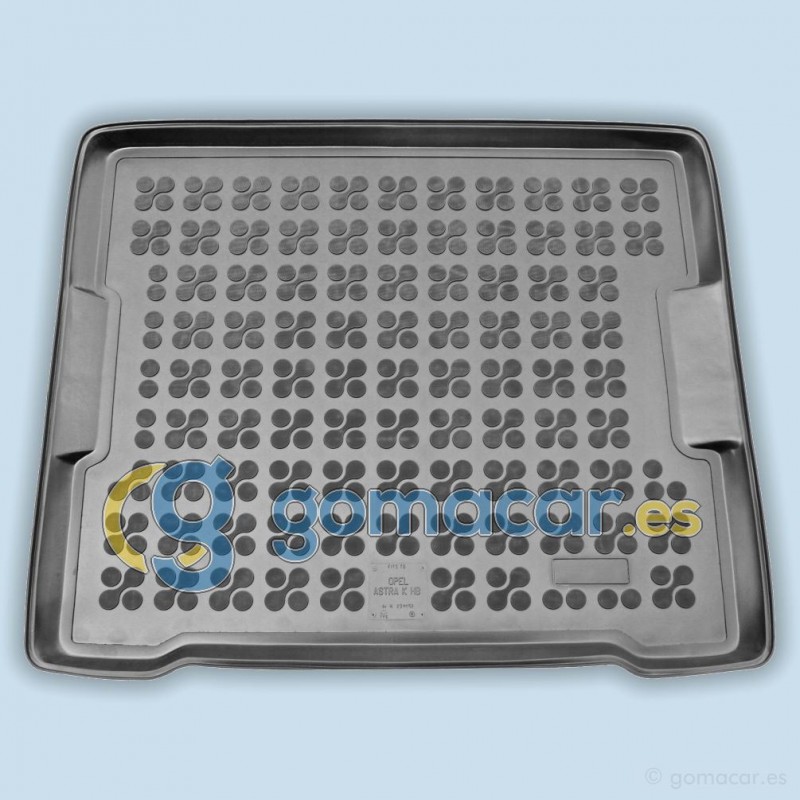 Cubeta de caucho para maletero de Opel ASTRA K - con rueda pequeña (B16) desde 2015 - . - MR1152