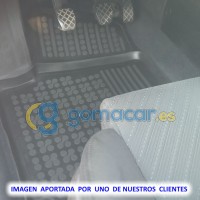 Juego de alfombras de caucho para Skoda OCTAVIA (1U2) de 1996 a 2010 - AR0201