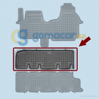 Alfombra de caucho para Nissan NV 300 - Fila 2 - SIN ventilación trasera desde 2014 - .