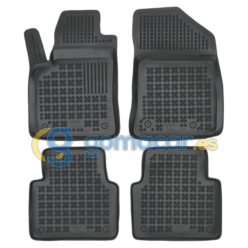 Juego de alfombras de caucho para Citroen C3 AIRCROSS de 2017 a ....
