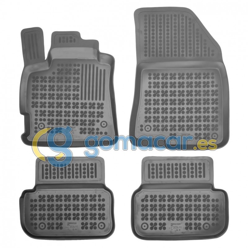 Juego de alfombras de caucho para Dacia Sandero III de 2020 a ....
