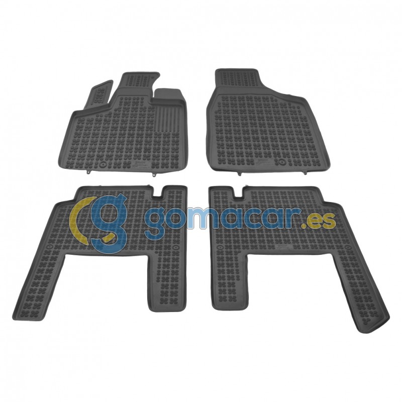 Juego de alfombras de caucho para Chrysler GRAND VOYAGER 5 y 7 plazas desde 2007