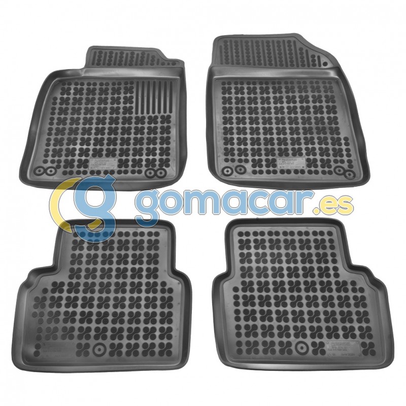 Juego de alfombras de caucho para Saab 9-3  de 2002 - 2014
