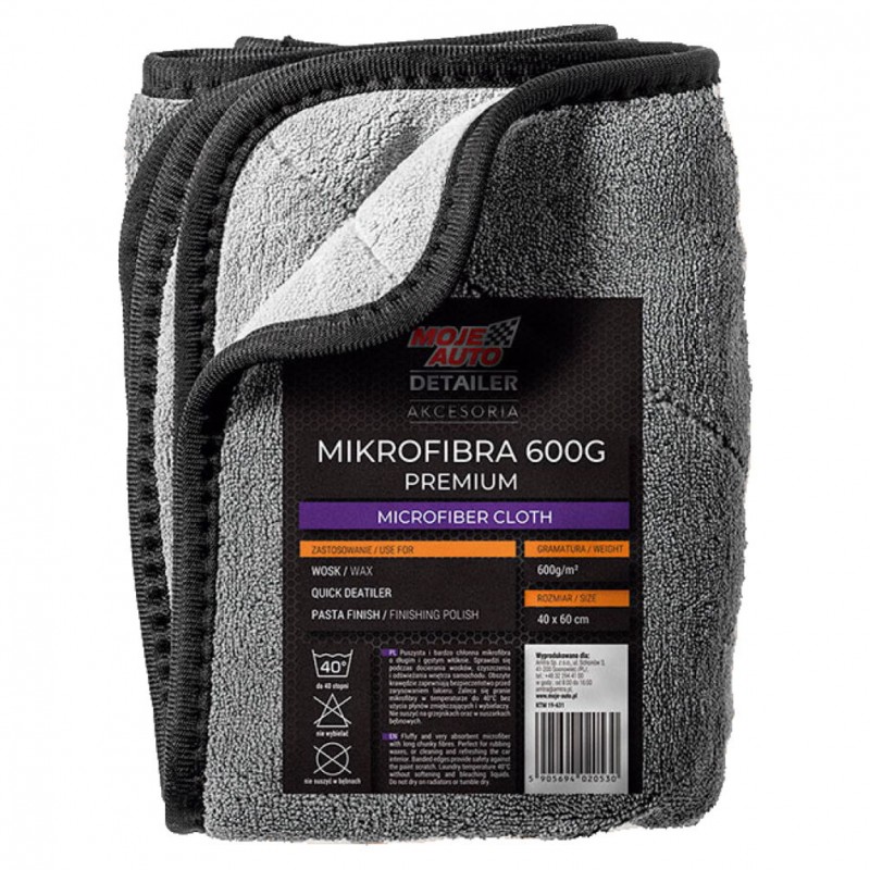 Bayeta de microfibra Premium 600G