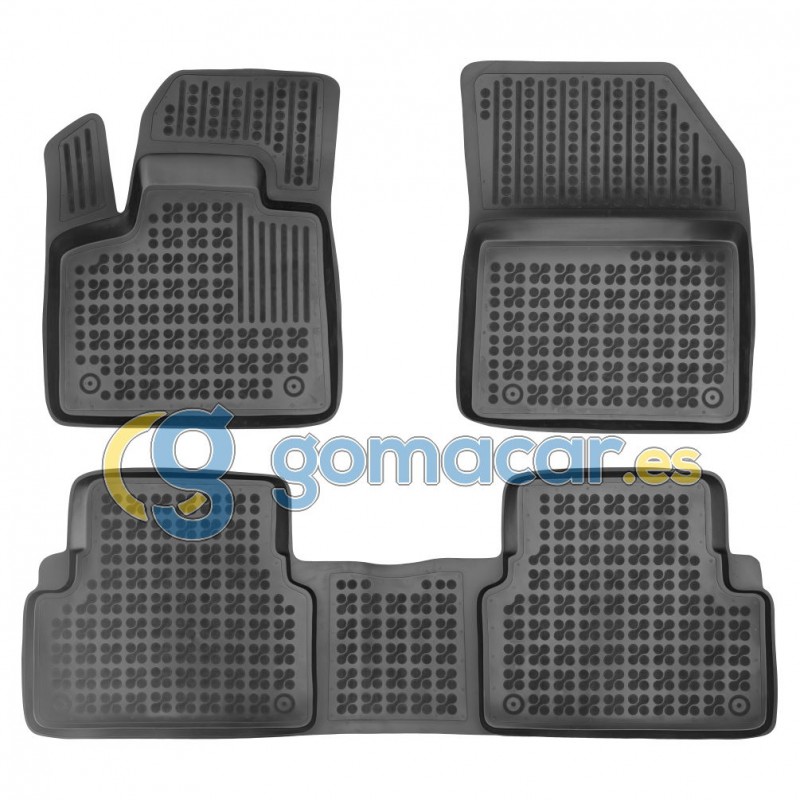 Juego de alfombras de caucho para Citroën C5 Aircross desde 2017-.