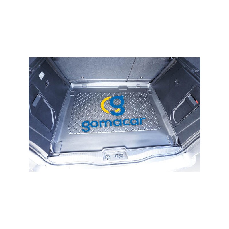 Cubeta de plástico para maletero de Renault KANGOO 5 plazas desde 2021 - Con laterales tapizados