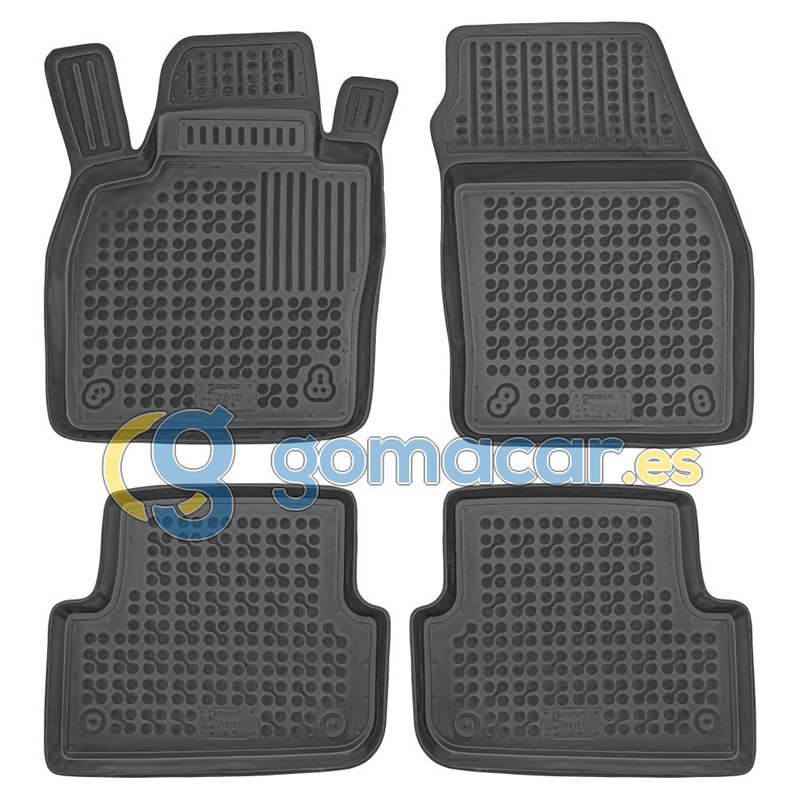 Juego de alfombras de caucho para VW TAIGO desde 2021 - ..