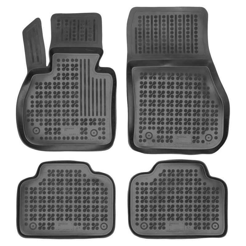 Juego de alfombras de caucho para Mini COUNTRYMAN II desde 2017 - ..