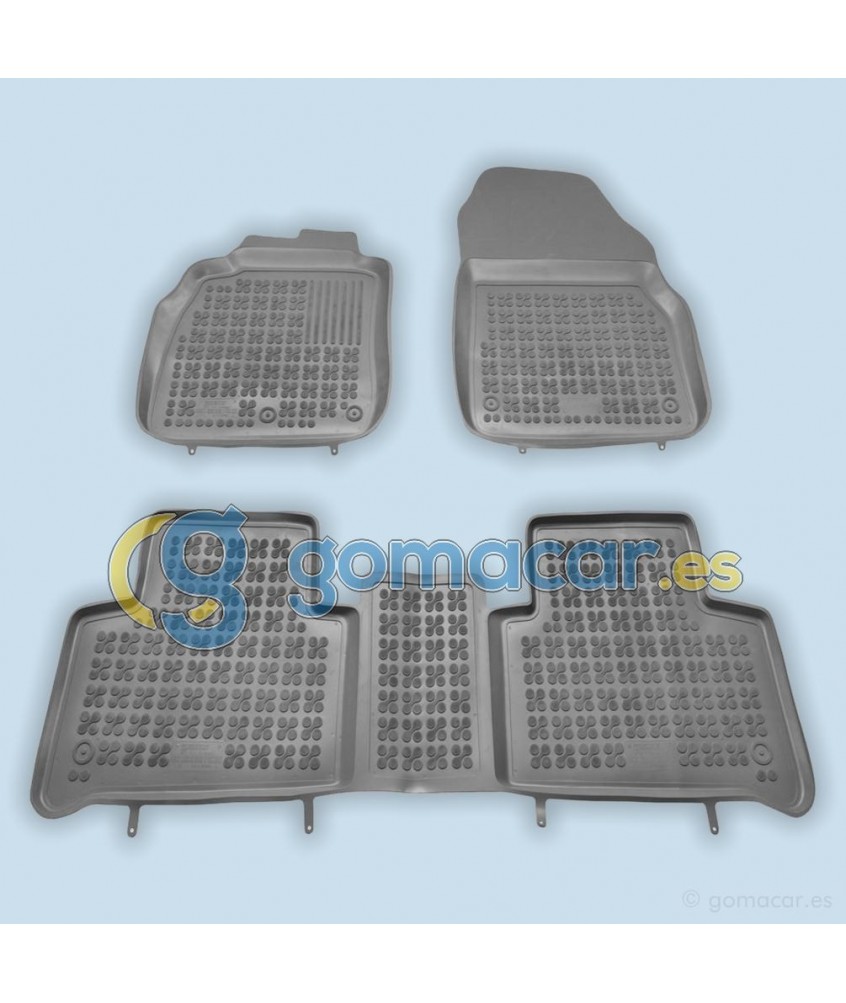 Renault SCENIC (JM0, JM1) de 2003 a 2009 / Juego Alfombras de goma - AR1904