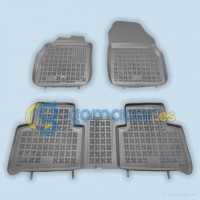 Renault GRAND SCENIC (JZ0, JZ1) de 2009 a 2016 / Juego Alfombras de goma - AR1904