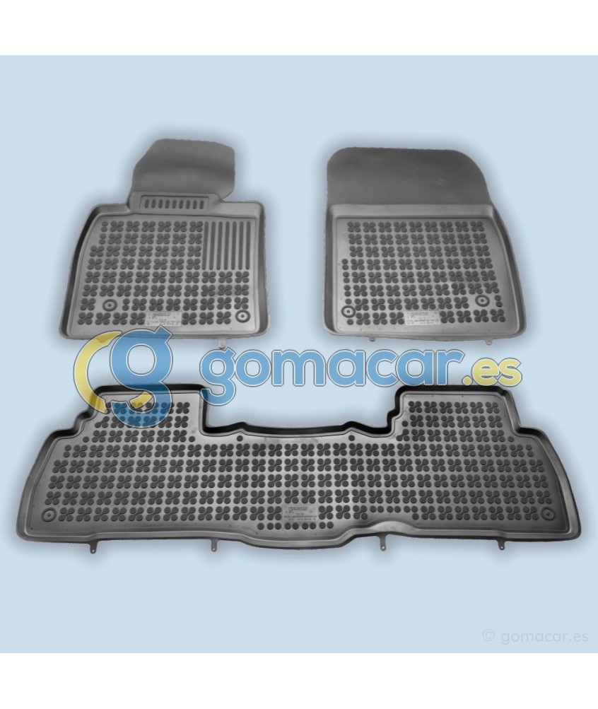 Toyota LAND CRUISER (J200) de 2008 a 2015 / Juego Alfombras de goma - AR1413