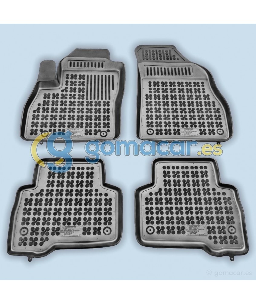 Citroen NEMO de 2007 a 2018 / Juego Alfombras de goma - AR1209
