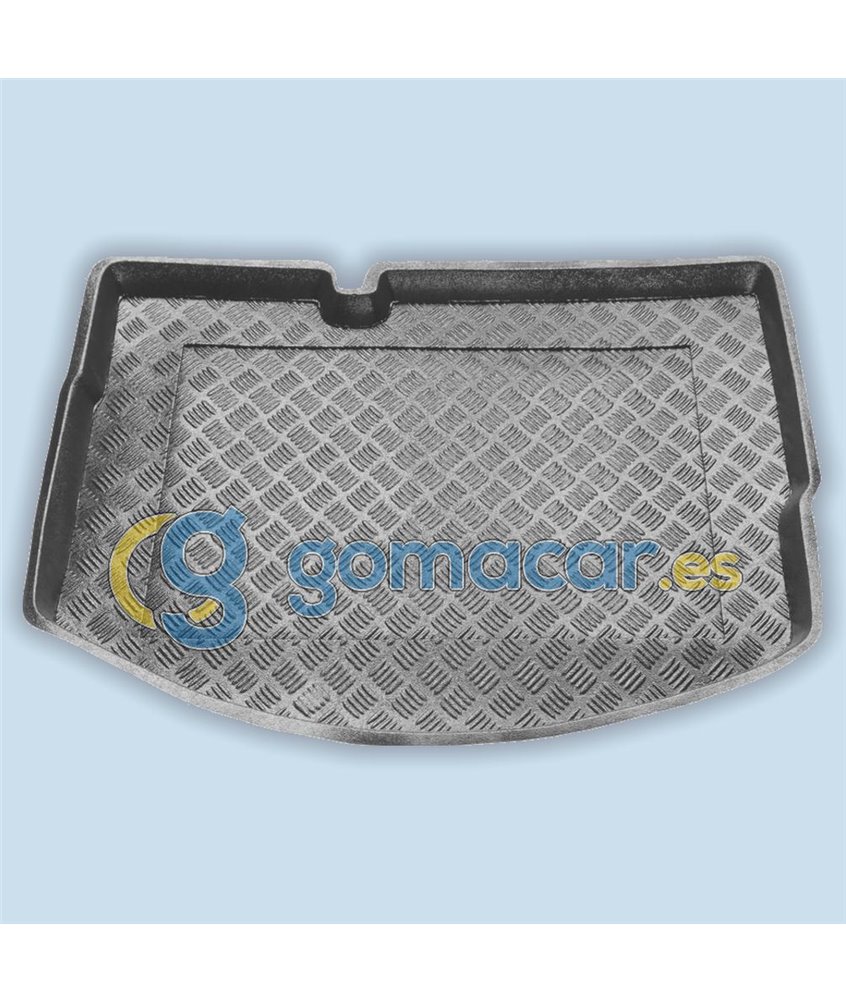 Cubeta de PVC para maletero de Citroen C3 con rueda repuesto pequeña (SC) de 2009 a 2016 - MPR0130